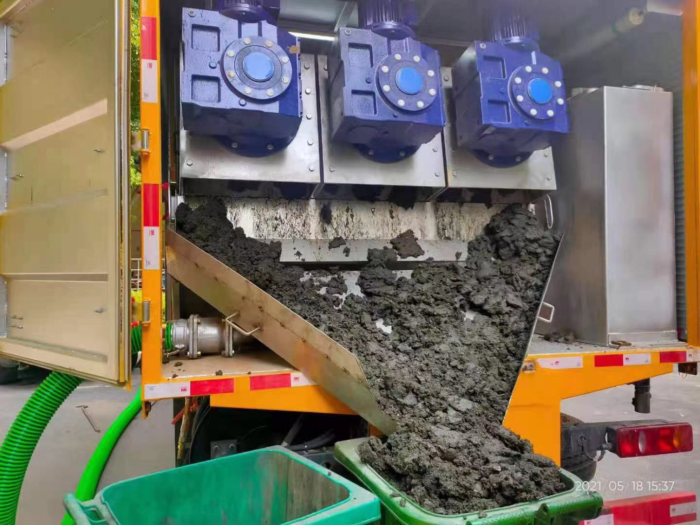 库尔勒化粪池清掏城市维护站-泥浆净化干湿分离处理